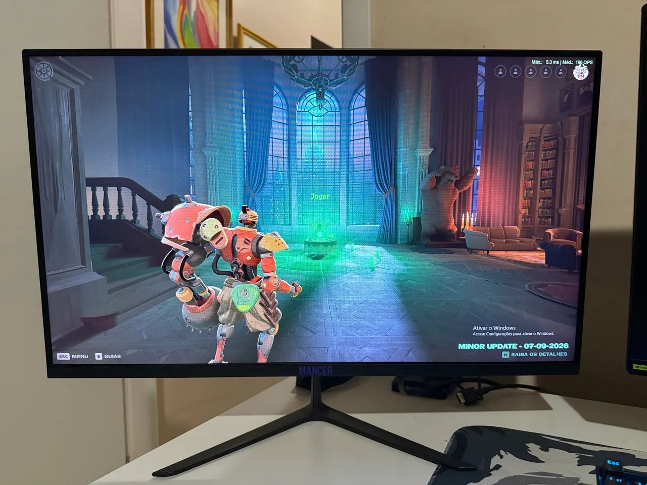 Monitor Mancer 27polegadas 240Hz