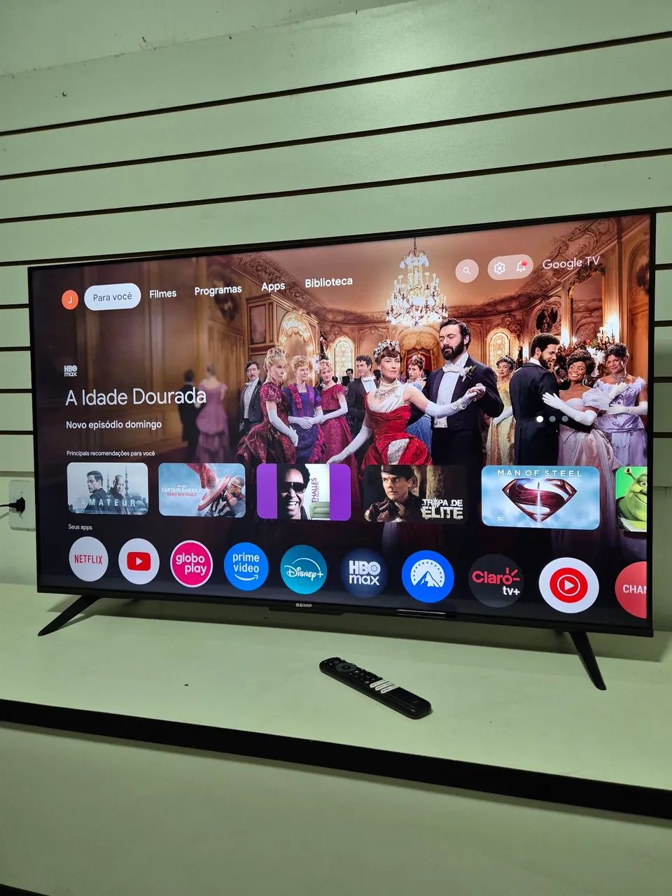 SMART TV SEMP ANDROID 4K COMPLETA  - Foto 2