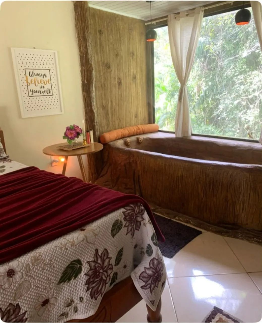 ? Chalé com Jacuzzi Aquecida e Lareira | Refúgio para Casais - Foto 3