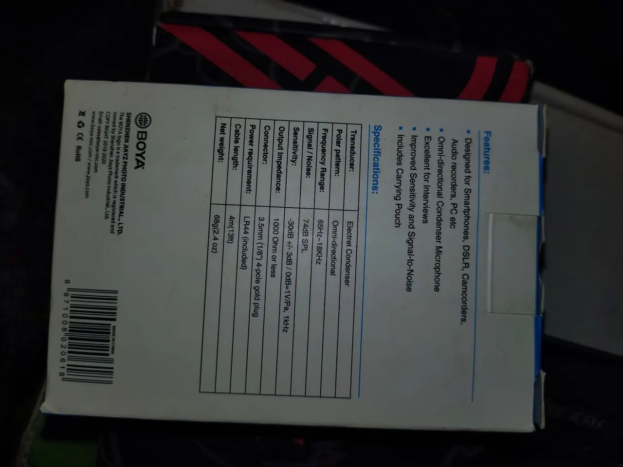 Microfone Boya - Foto 3