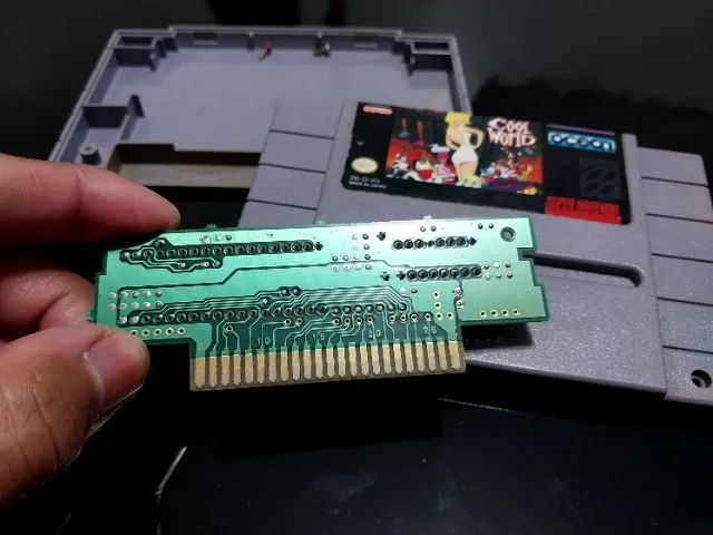 Jogo de SNES original Cool World - Foto 4