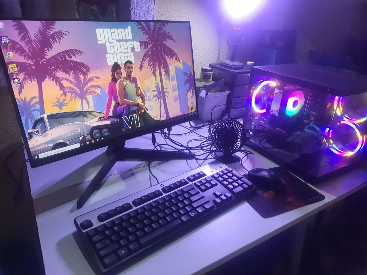 Pc gamer i7 mais Rx 580