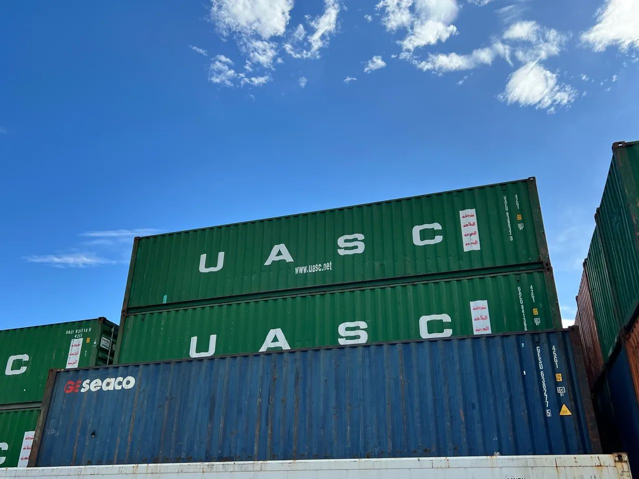 Container bom para uso 