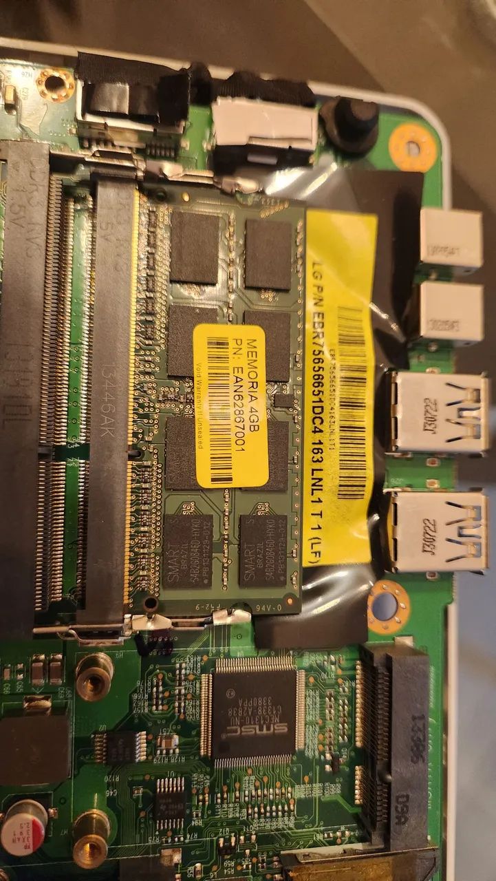 PLACA MÃE E MEMORIA LG V320 - Foto 3
