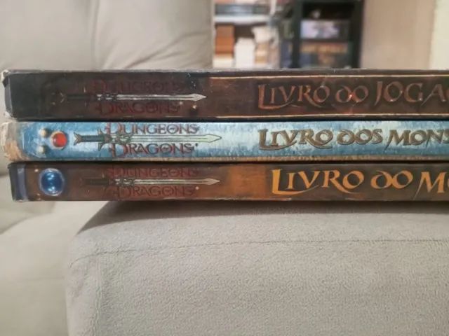 RPG - Livros DnD - Edição 3.0 - Dungeons & Dragons 