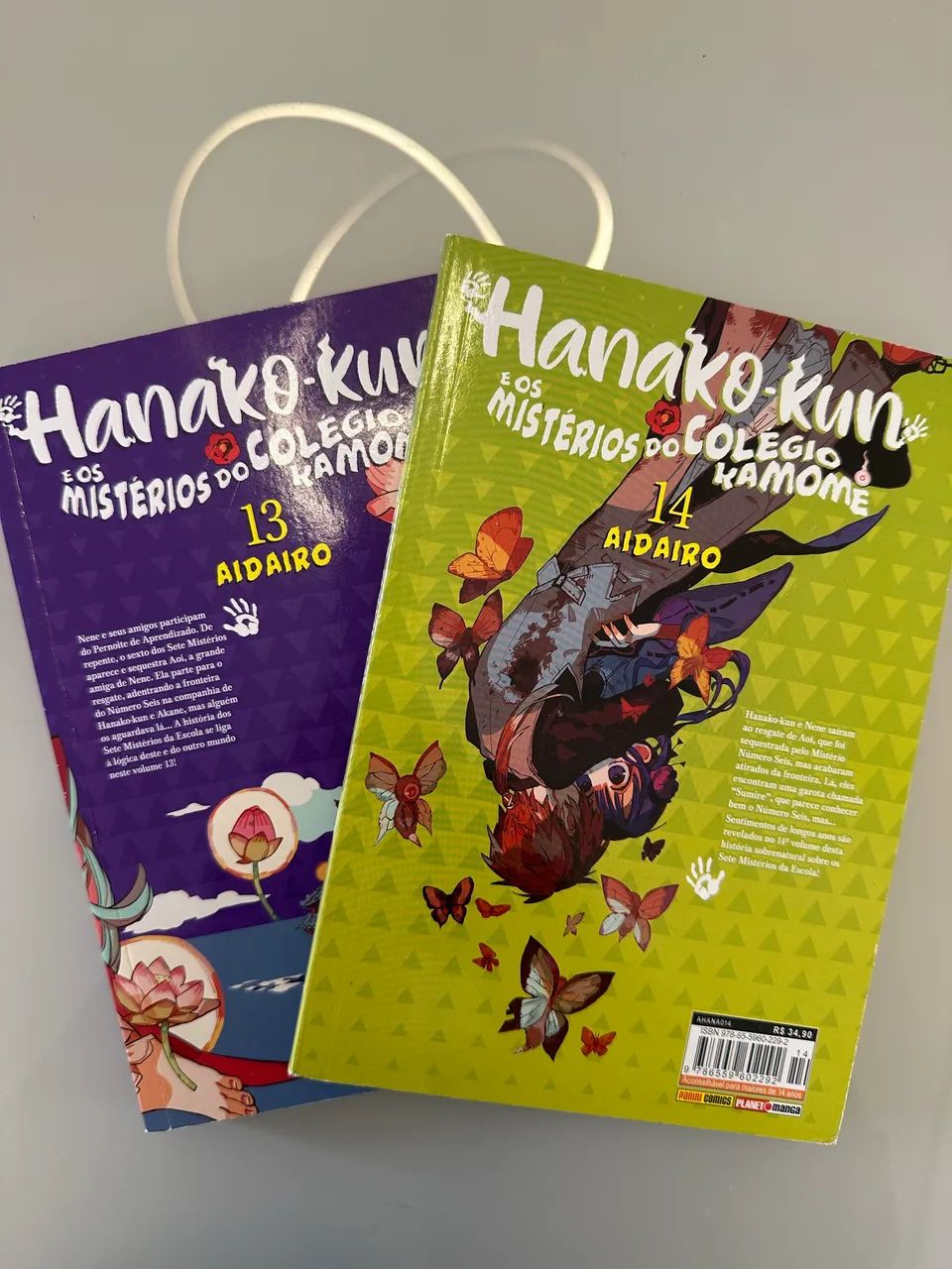 Mangá Hanako Kun Volume 13 e 14 - Foto 2