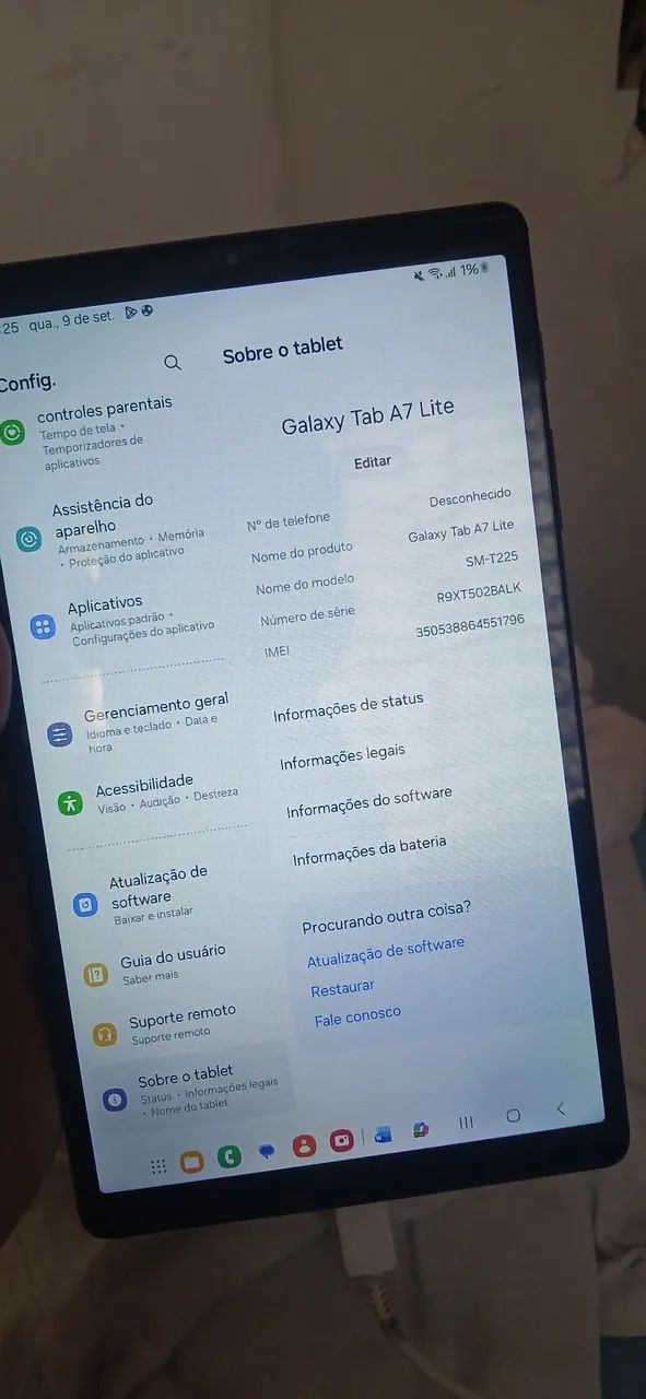 Tablet Samsung a7 lite - Foto 3