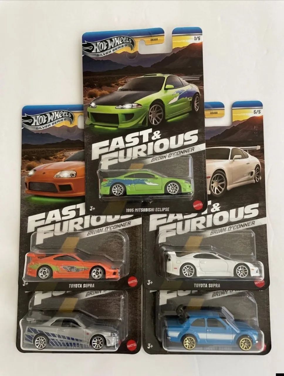 Set hot Wheels velozes e furiosos 5 miniaturas - Telefonia Fixa e