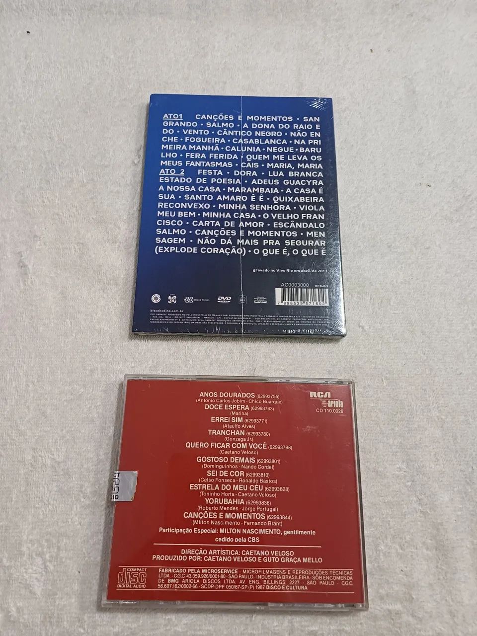 01 DVD e um CD da cantora Maria Betânia - Foto 2