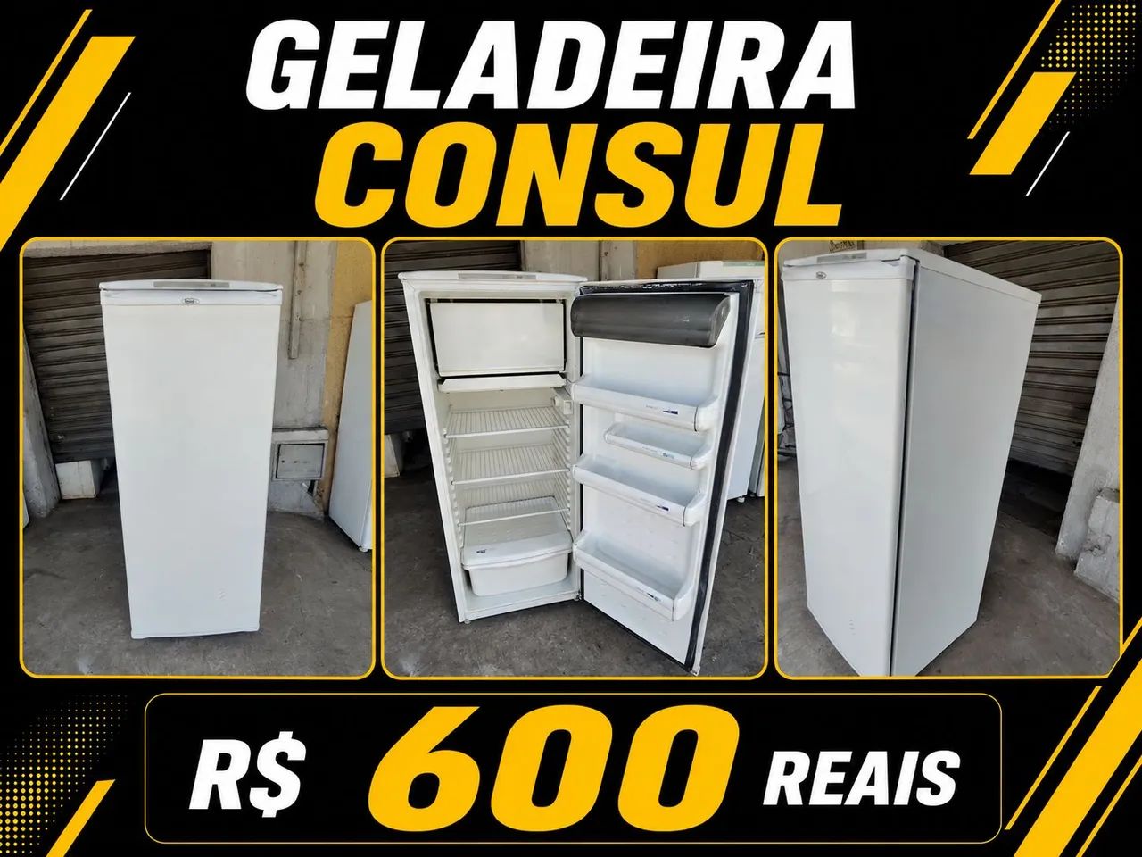 GELADEIRA CONSUL FUNCIONANDO 