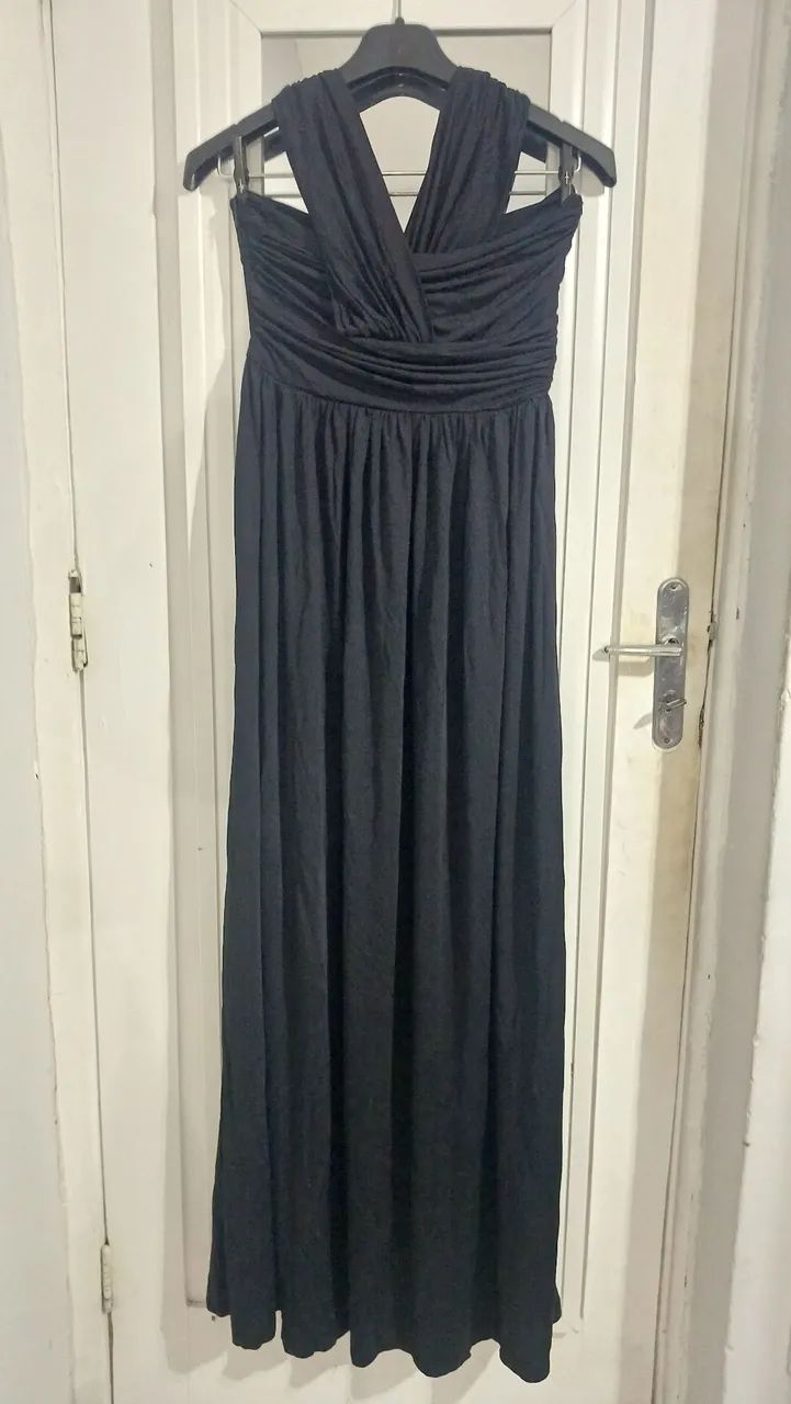 Vestido longo preto - Foto 2