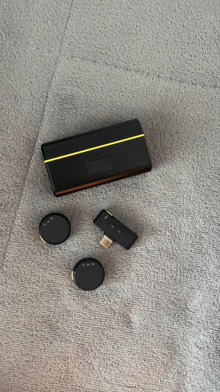 Microfone profissional entrada USB-C