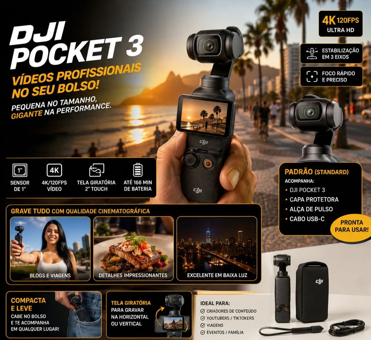 Dji pocket 3 standard - Foto 2