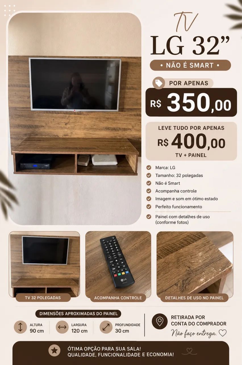 Vende-se tv 32 polegadas