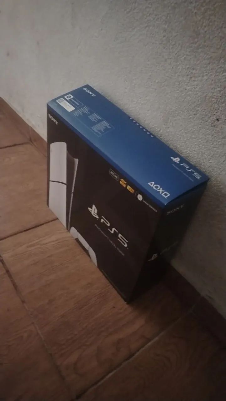 Ps5 slim uma semana de comprado  zero caixa nota garantia  - Foto 3