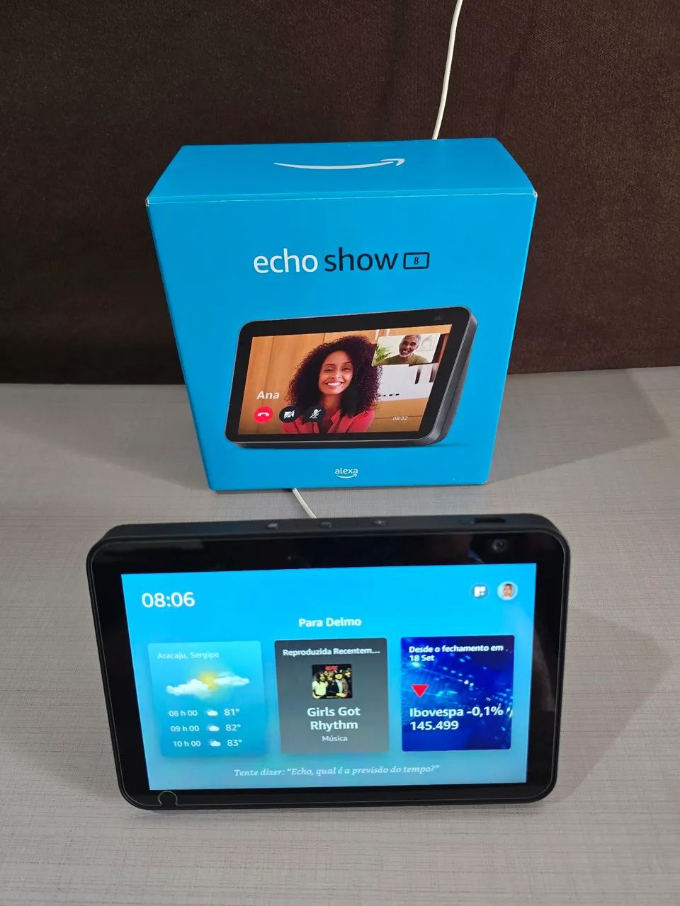 Alexa Echo Show 8 de 2 Geração 