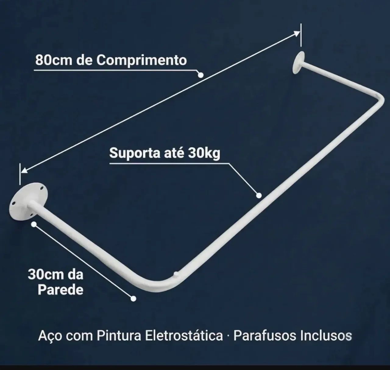 arara de parede 