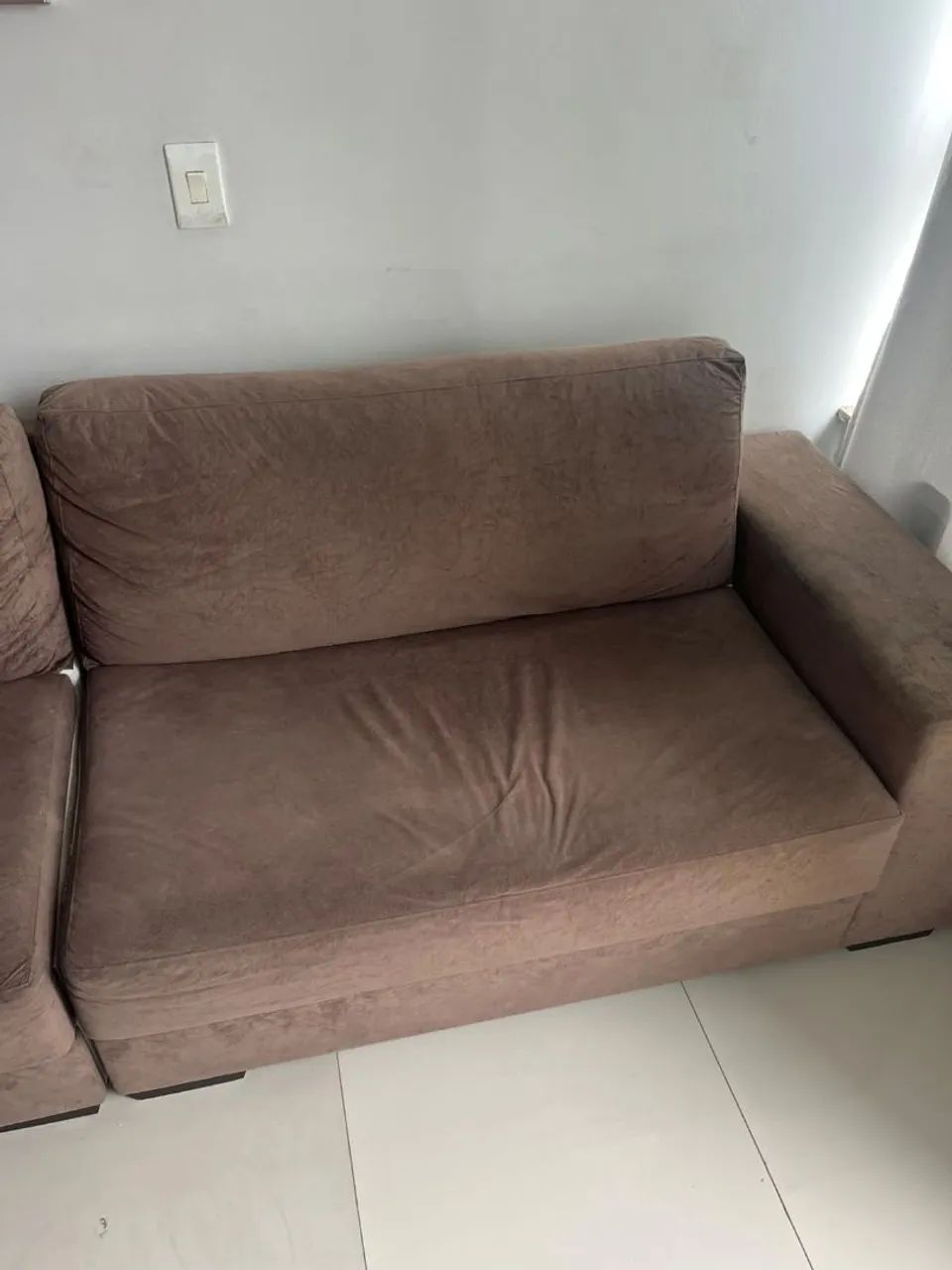 Vende-se sofá 3 metros bem confortável  - Foto 3