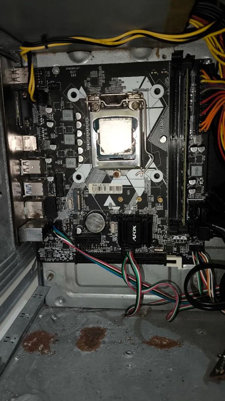 KIT PLACA MÃE, PROCESSADOR E MEMORIA RAM