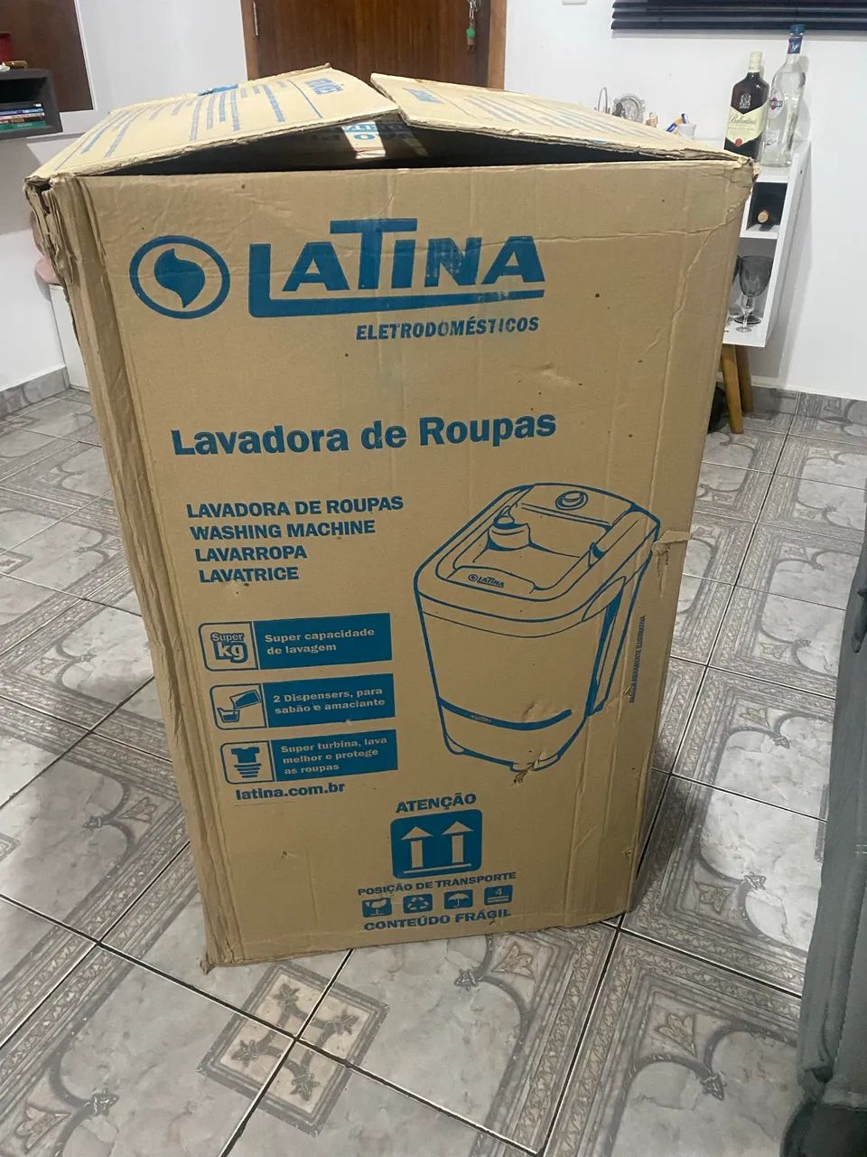 Tanquinho Latina com entrada e saída de água automática  - Foto 3
