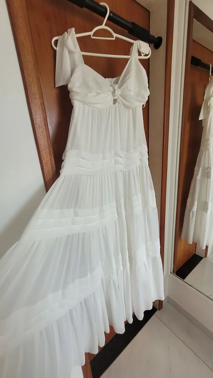 Vestido LITT off white Tam.  36/38 - Foto 2