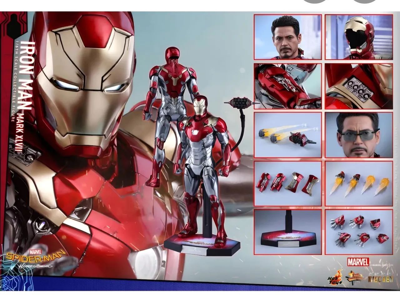 Hot toys homem de ferro mark 47