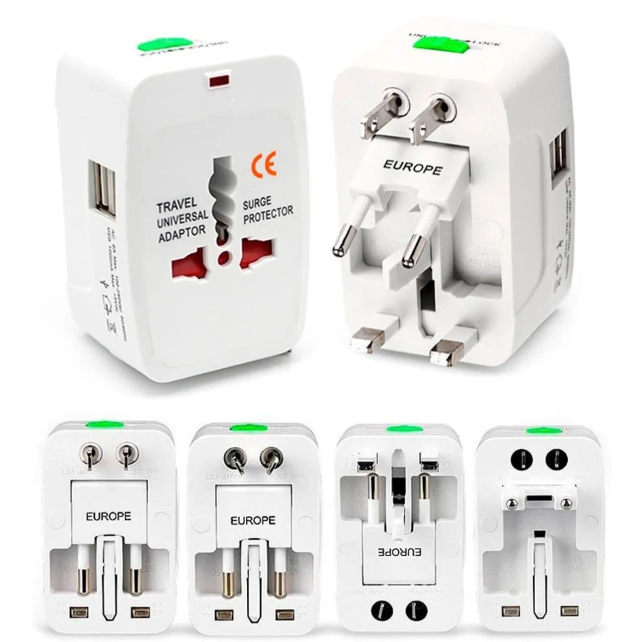 Adaptador Tomada Universal Para Viagem Internacional - Foto 2