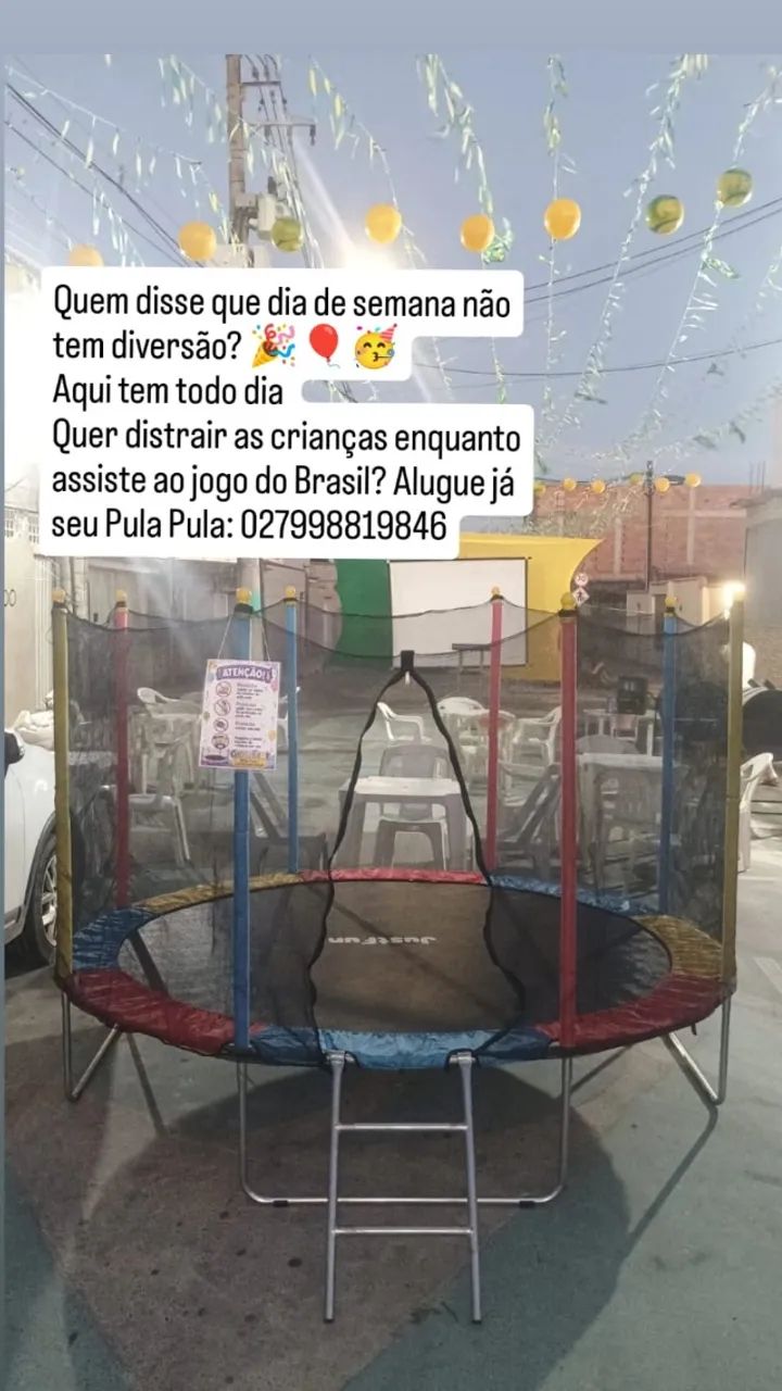 Aluga-se Pula Pula 2,44mt Promoção  - Foto 3