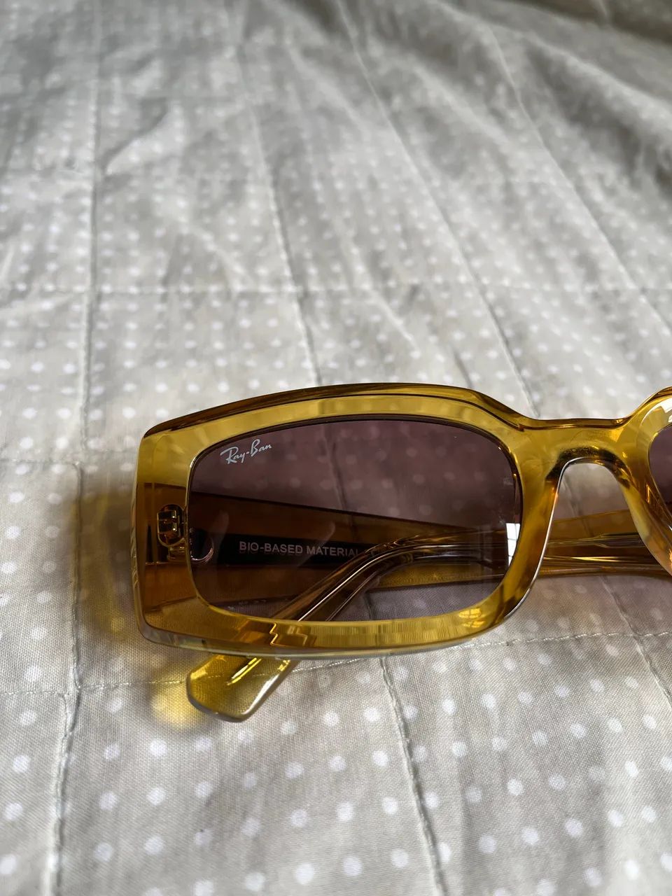 ÓCULOS RAY-BAN NOVO AMARELO - Foto 2