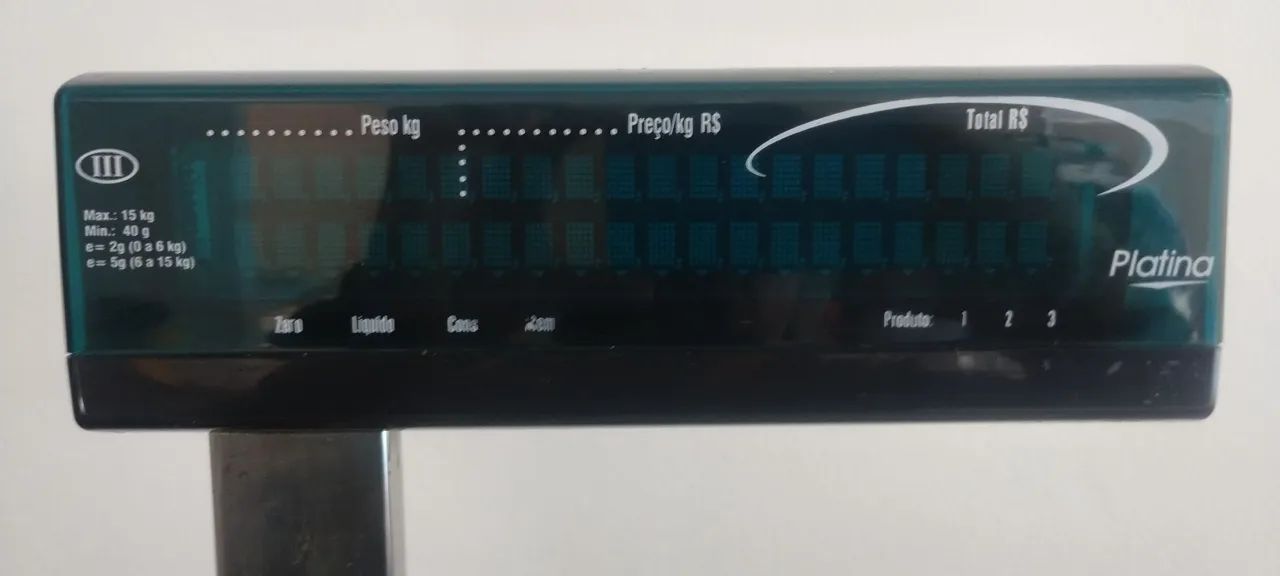 Vendo Balança Filizola Platina 30kg - Foto 3