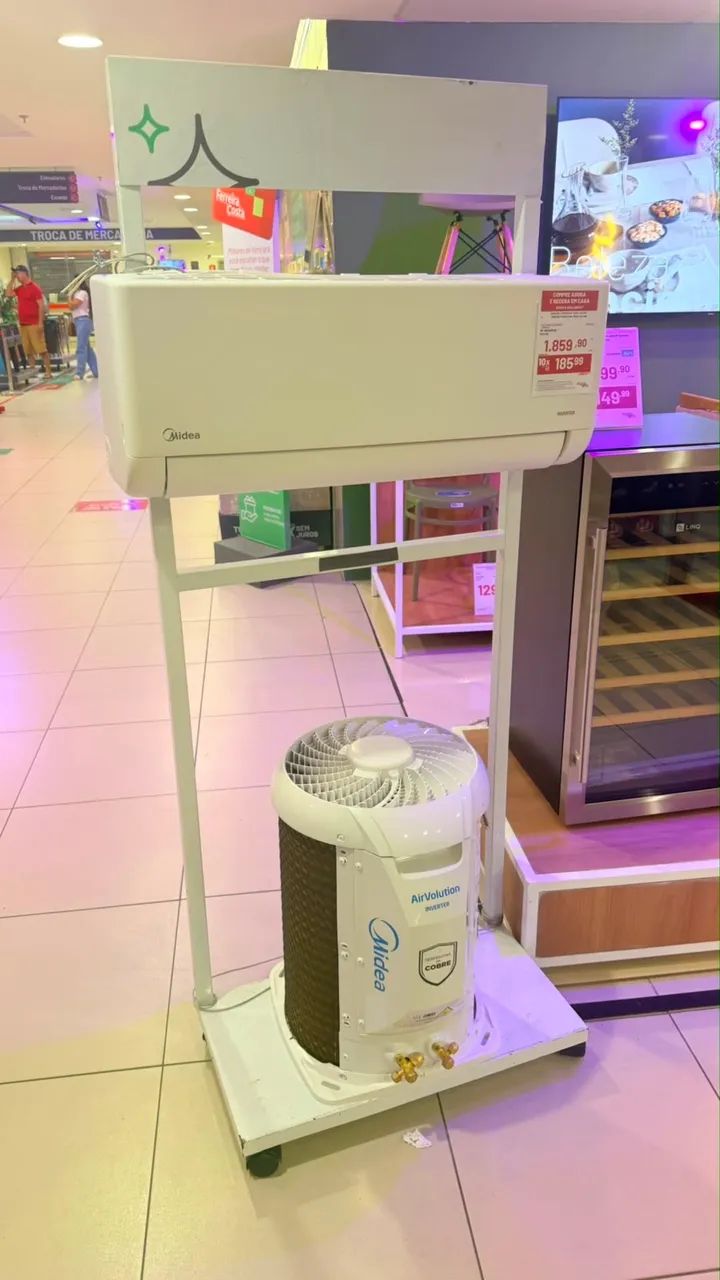  ar-condicionado Split Inverter Midea AirVolution