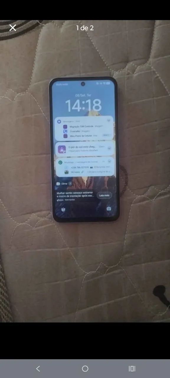 Celular redimi 15 256 gigas  - Foto 2