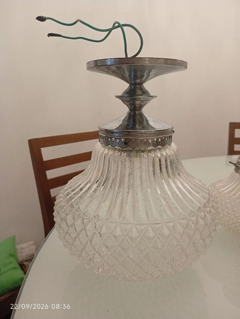Lustre e arandela vintage  - Foto 3