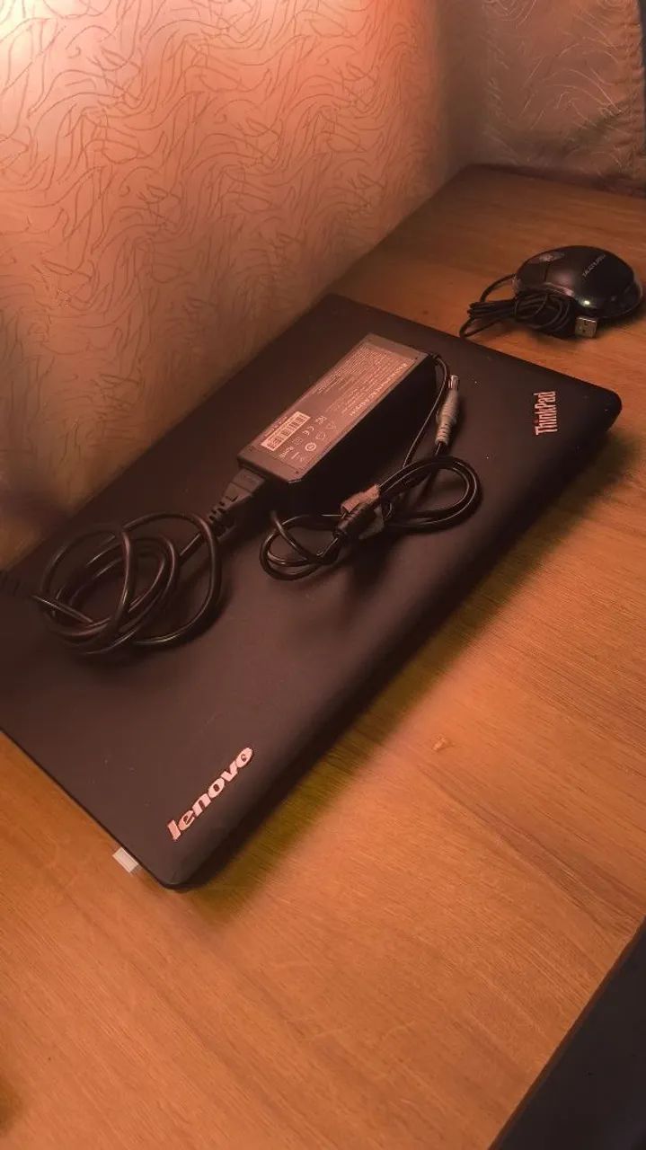 Notebook Lenovo ThinkPad Edge - Funcionando, com Carregador e Mouse USB - Foto 3
