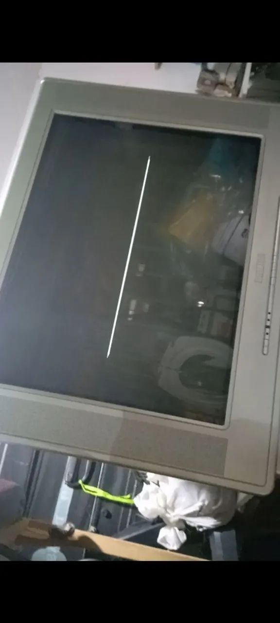 Tv de tubo Philips, imagem não quer abrir. 