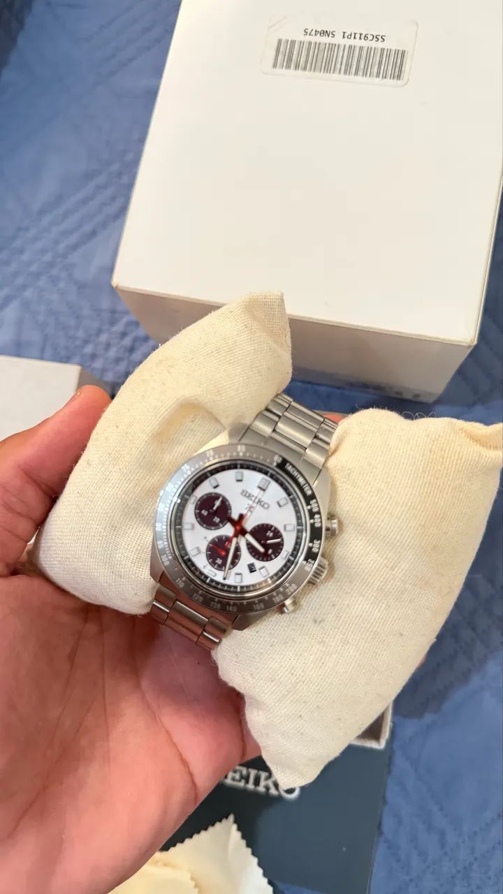 Seiko panda 21 mm modelo novo  - Foto 4