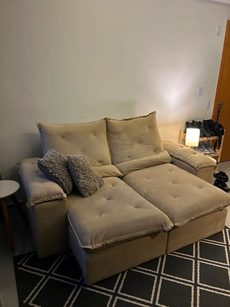 Sofa retratil 1.90m - Foto 2