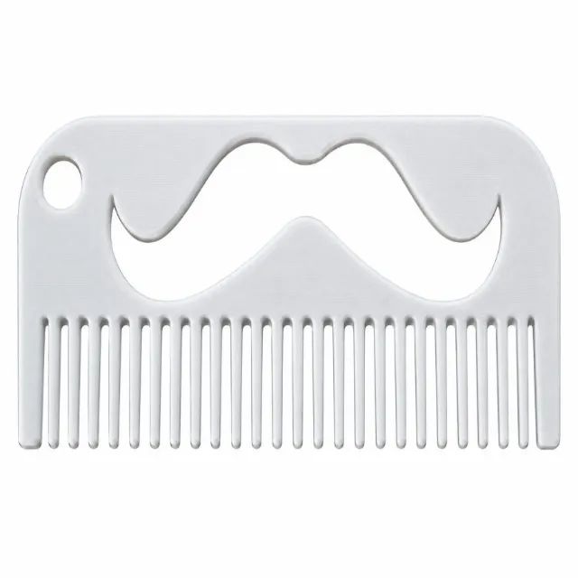 Pente de Barba em Formato de Chaveiro - Foto 3