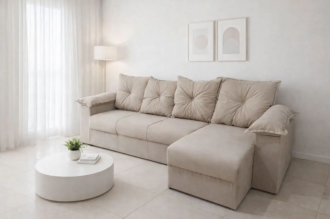 Sofá 4 lugares - Foto 4