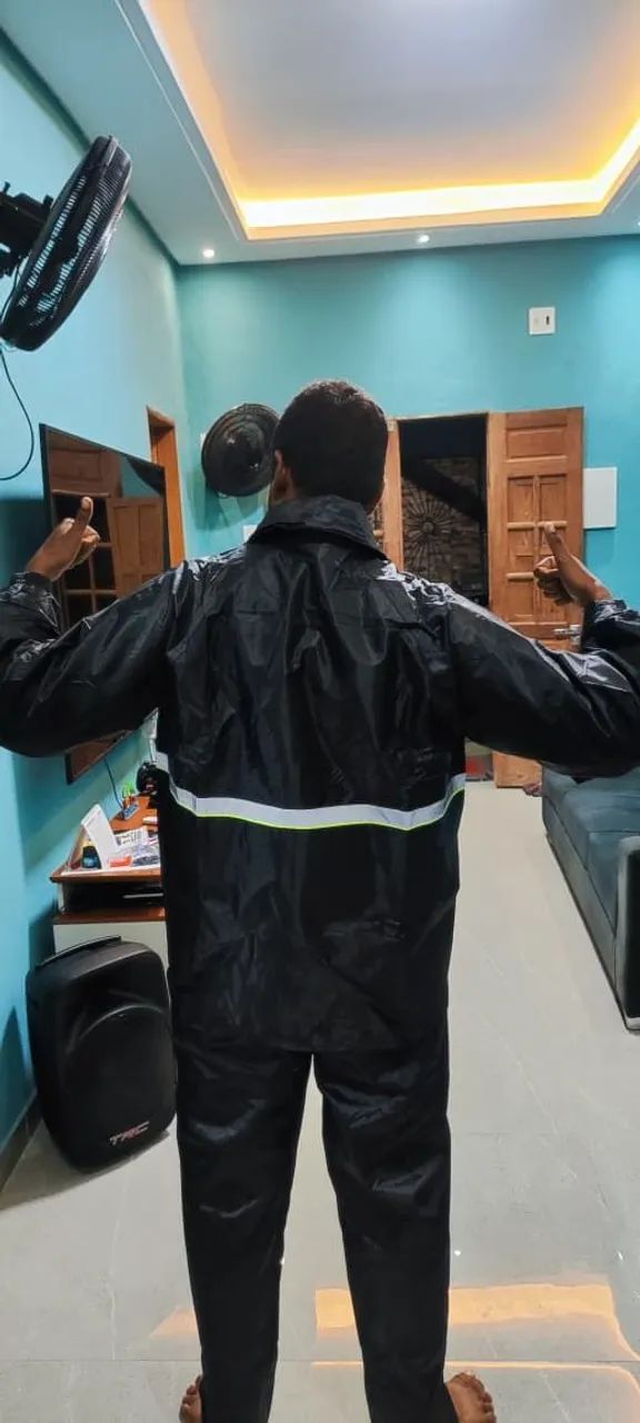Capa de chuva G Nylon revestimento interno - Foto 5