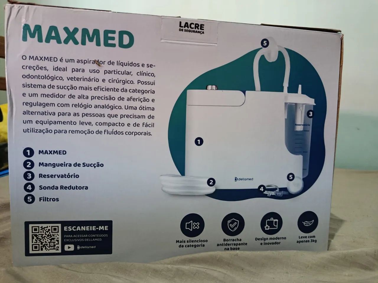 Aspirador de secreção  - Foto 5