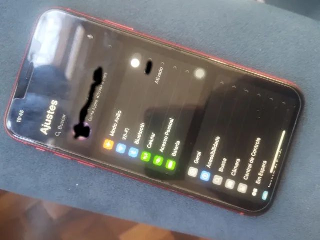 iPhone XR (PRODUCT)RED 64GB - Bateria Nova 100% | Face ID OK
