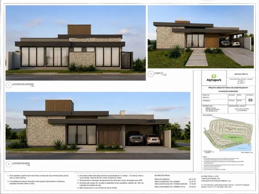 Casa de Luxo no Alphapark Ilhéus com 3 Suítes - Foto 3