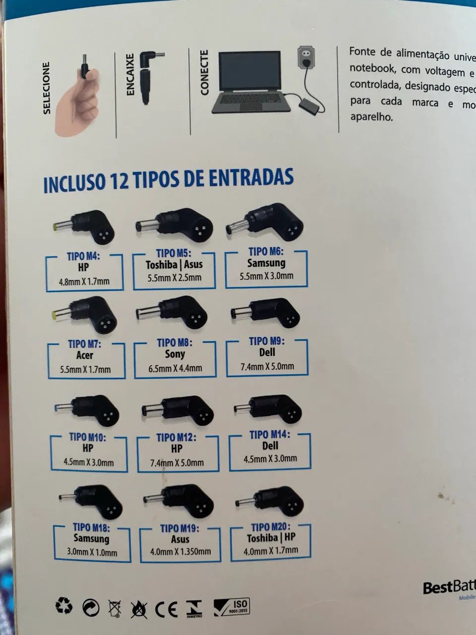Carregador notebook universal - Foto 2