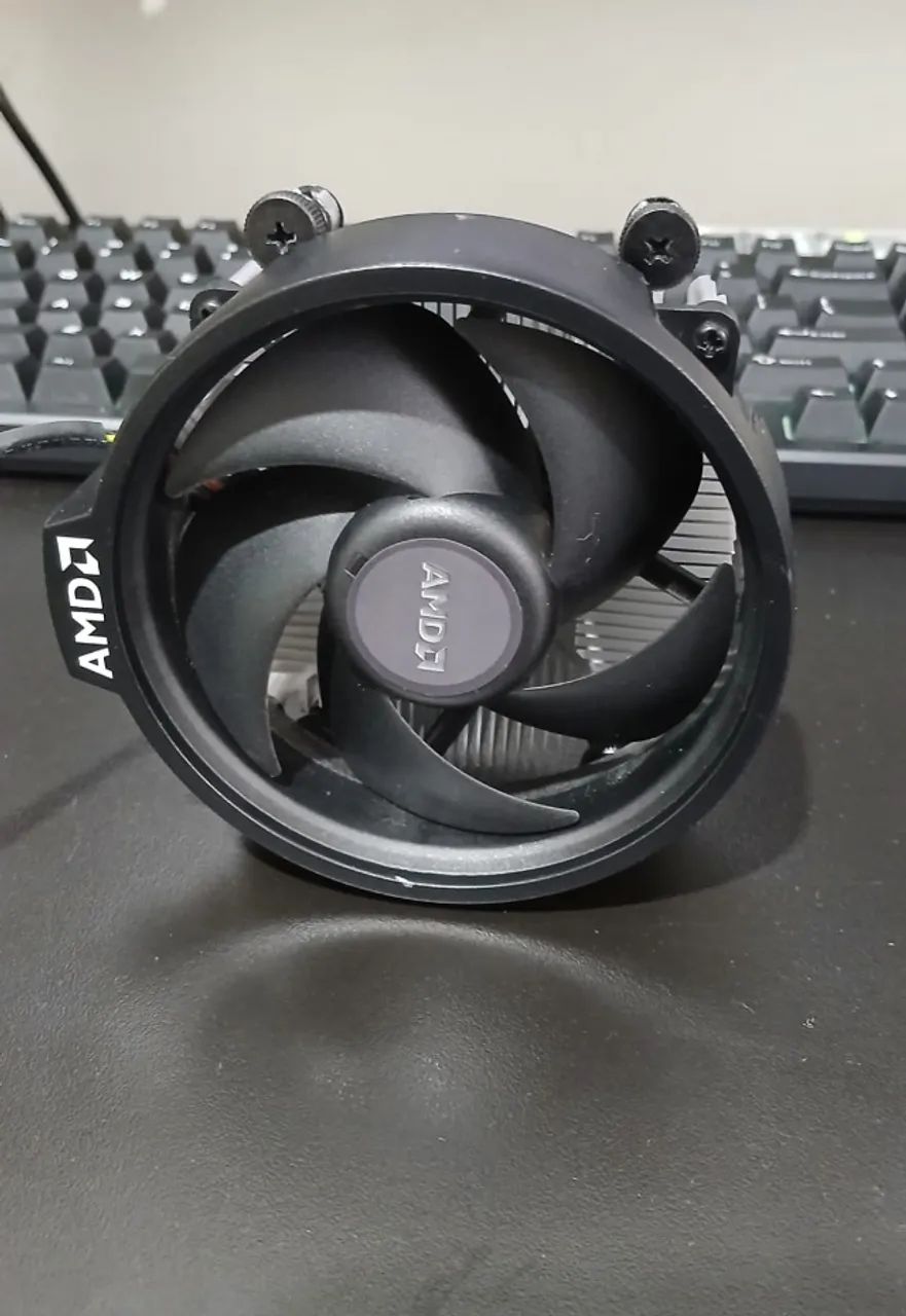 Processador Ryzen 5 5500 c/cooler e caixa - Foto 5