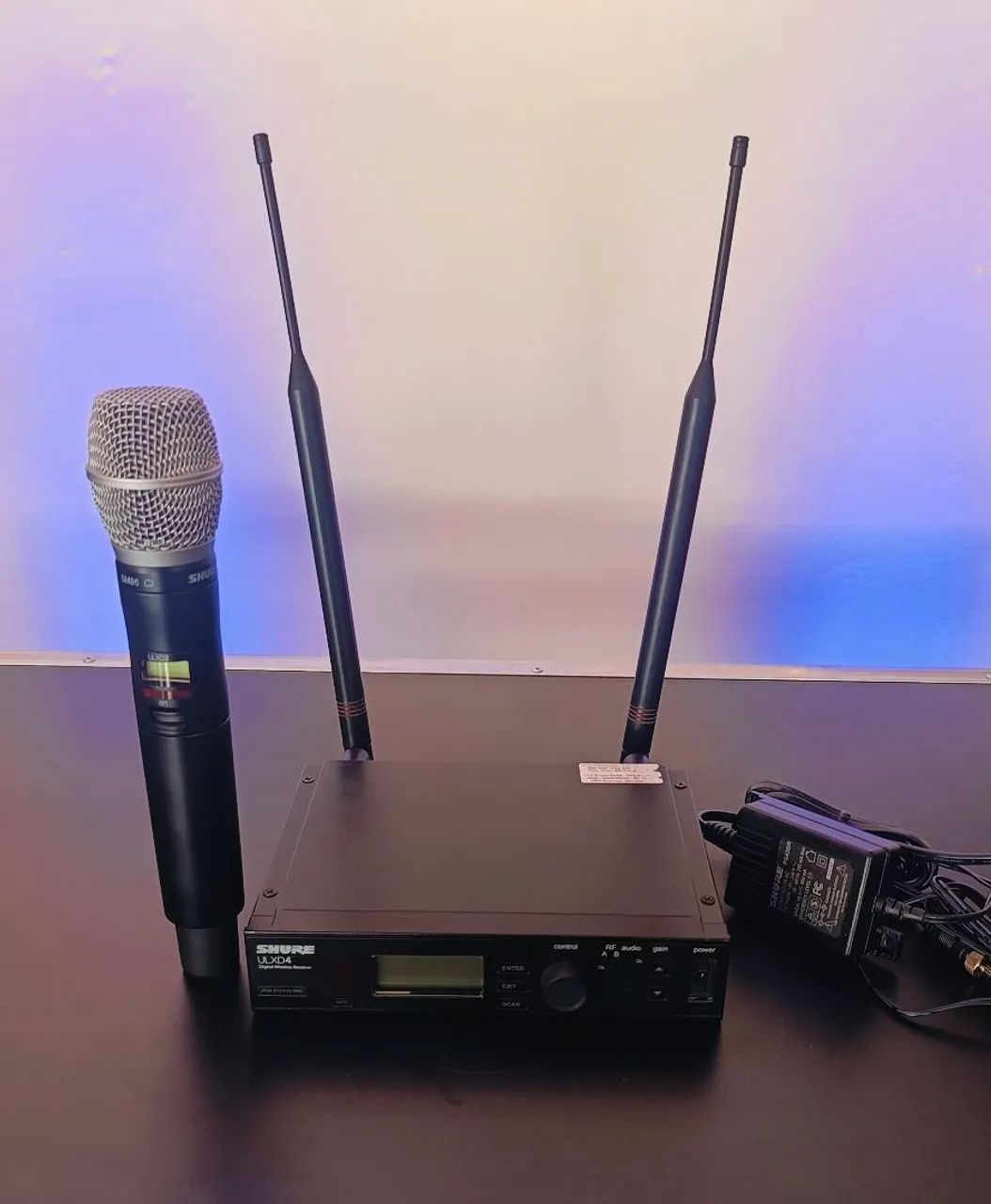 Shure ULXD24 SM86 J50A Microfone Sem Fio Digital Original - Foto 5