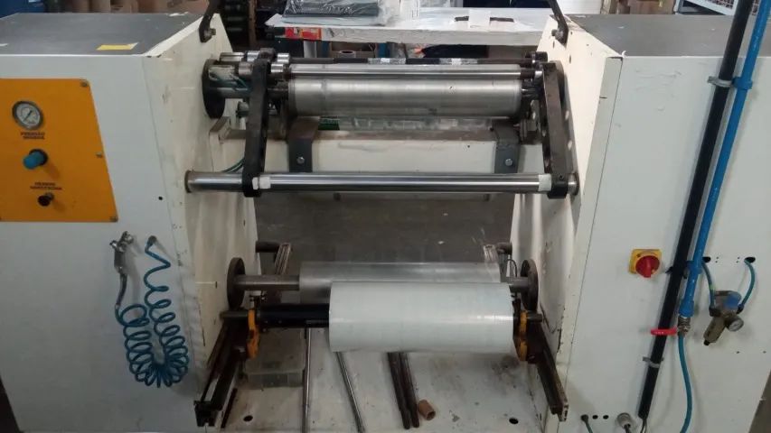 REBOBINADEIRA CORTADEIRA VEMAX VRT-S PARA STRETCH - Foto 3