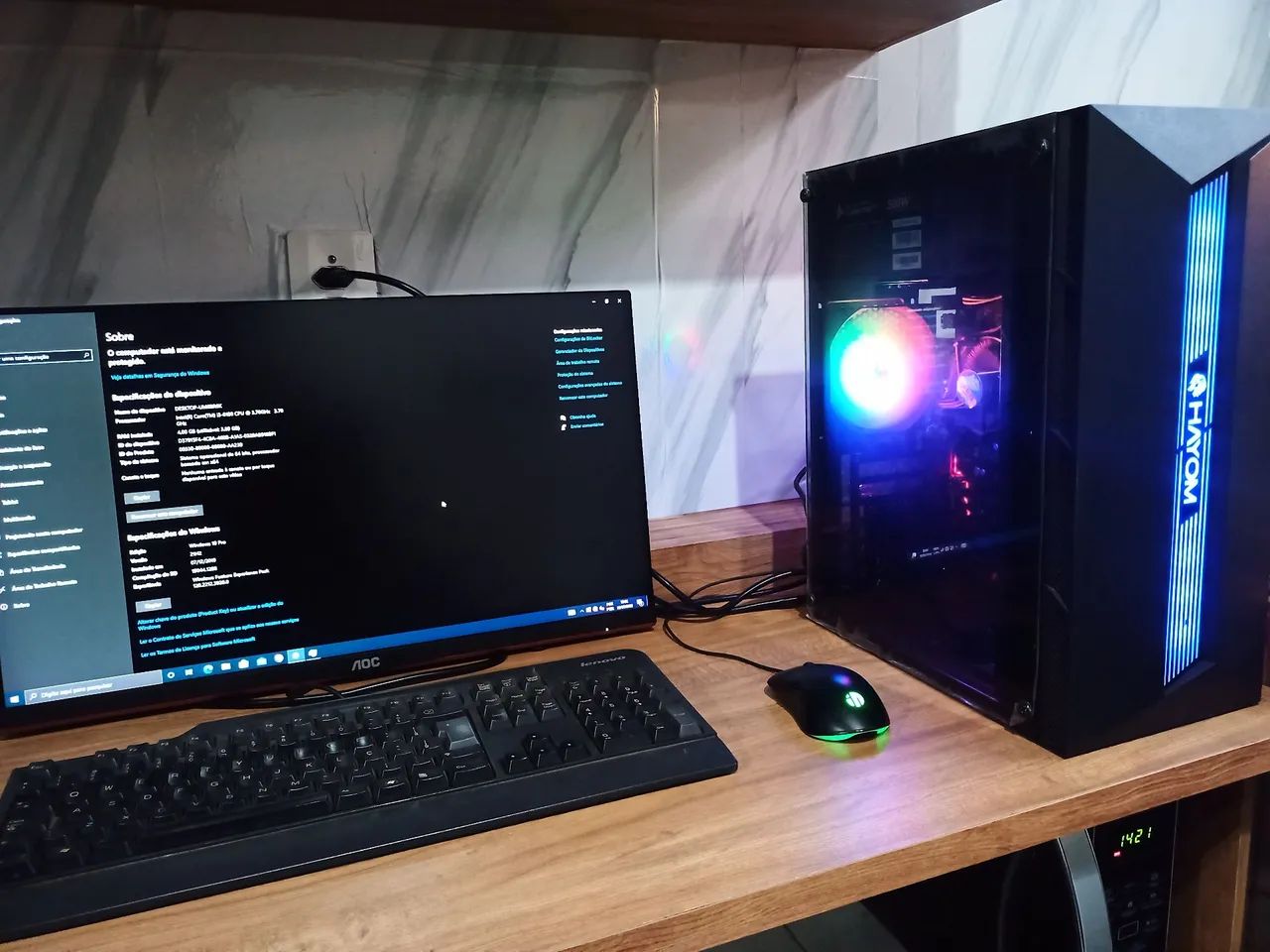 Vendo ou troco PC i3 de 6° - Foto 2