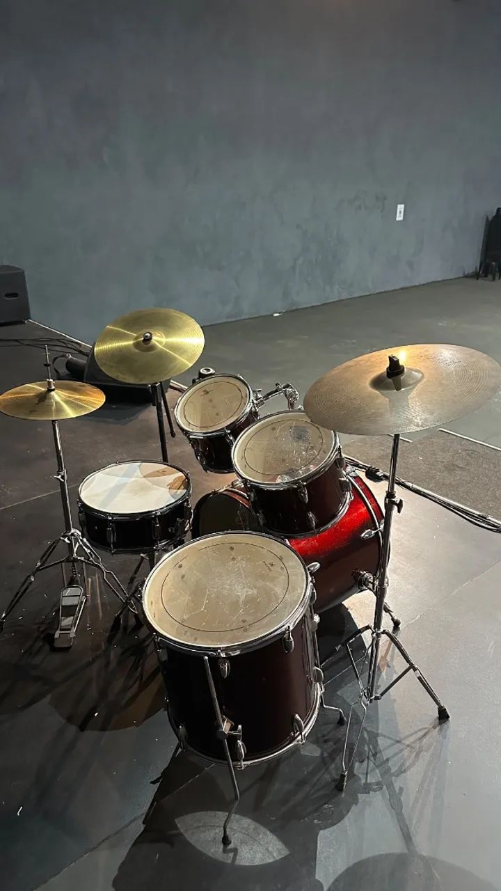 Bateria Acústica Michael Trinity - Foto 5
