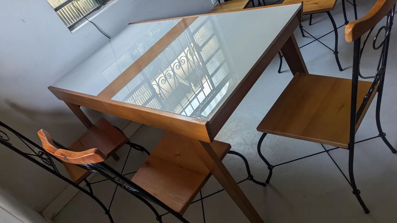 Mesa de cozinha retrátil 6 lugares ou 8 - Foto 2